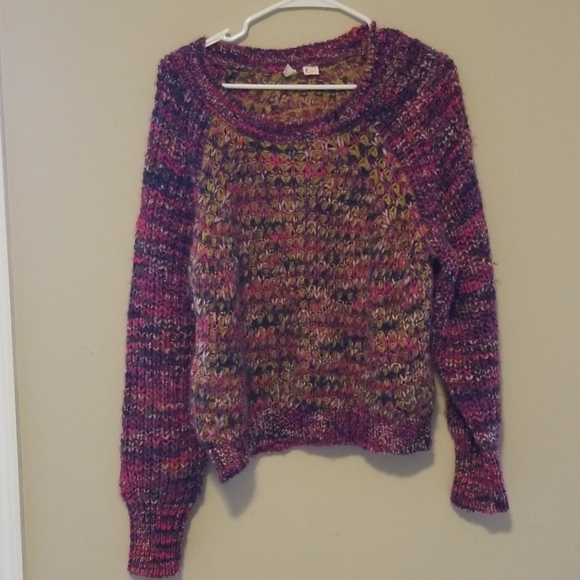 Anthropologie Hillwalk Chunky crochey sweater - Picture 3 of 5